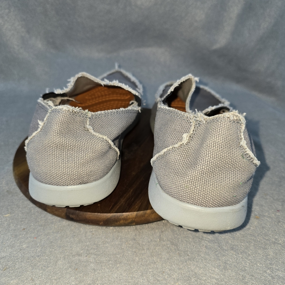 CROCS Santa Cruz Slip-on Canvas Shoes Size 8 M - Picture 4 of 10